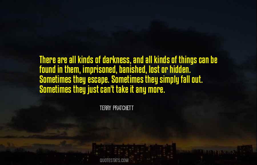 Lost In Darkness Quotes #1517029