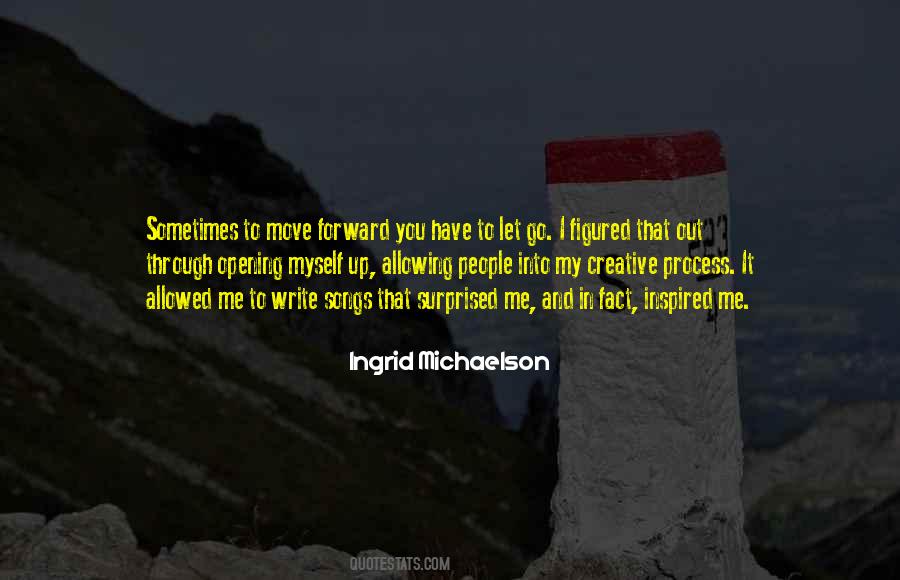 Quotes About Letting Go Moving Forward #791530