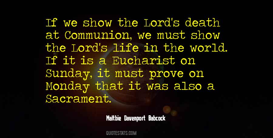 World Communion Quotes #1217761
