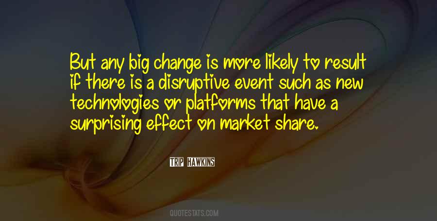 Disruptive Change Quotes #866526