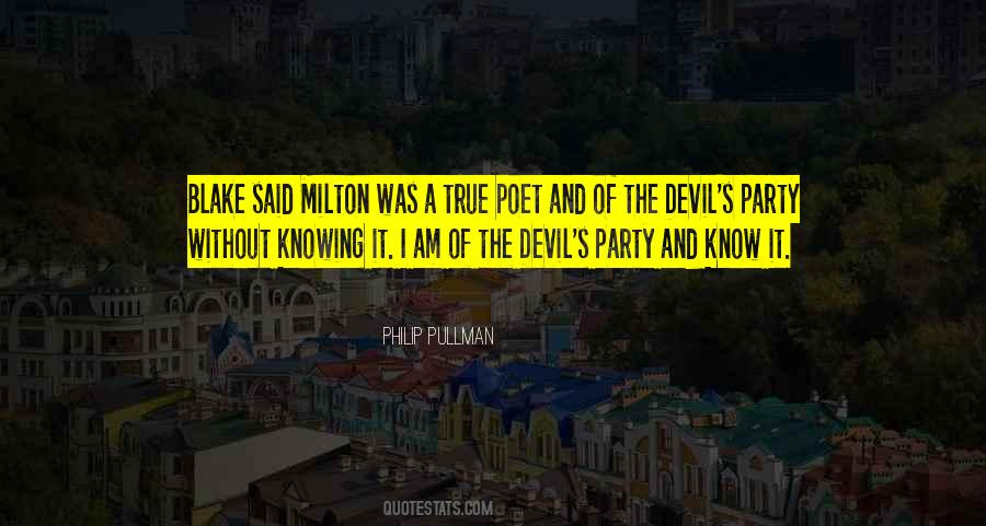 Poet Milton Quotes #949368