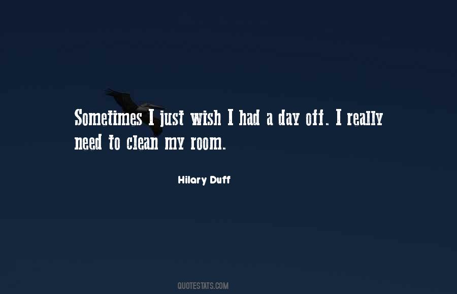 Clean My Room Quotes #146745