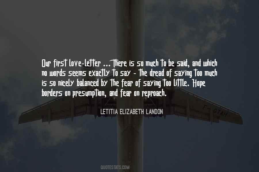 Quotes About Letitia #262261