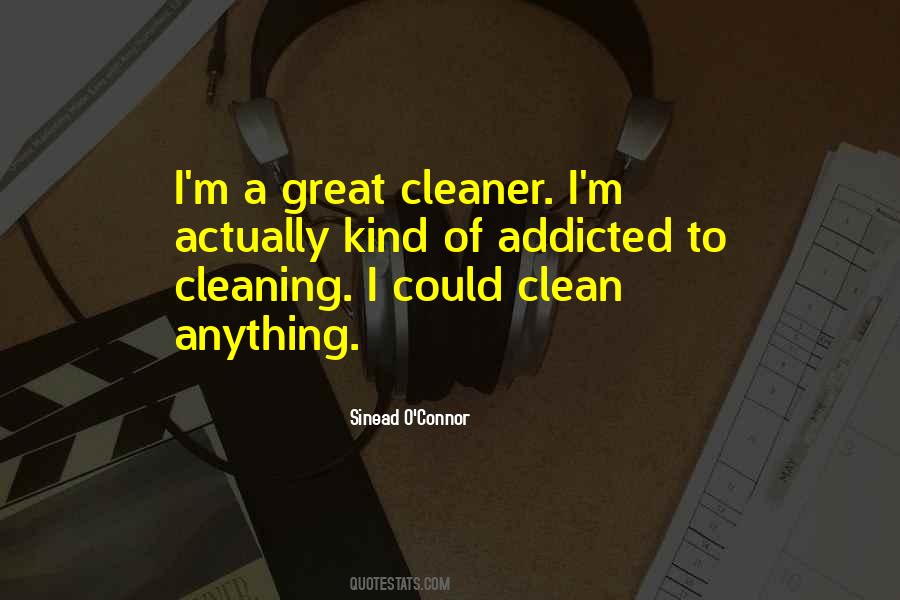 Clean Up Well Quotes #30969