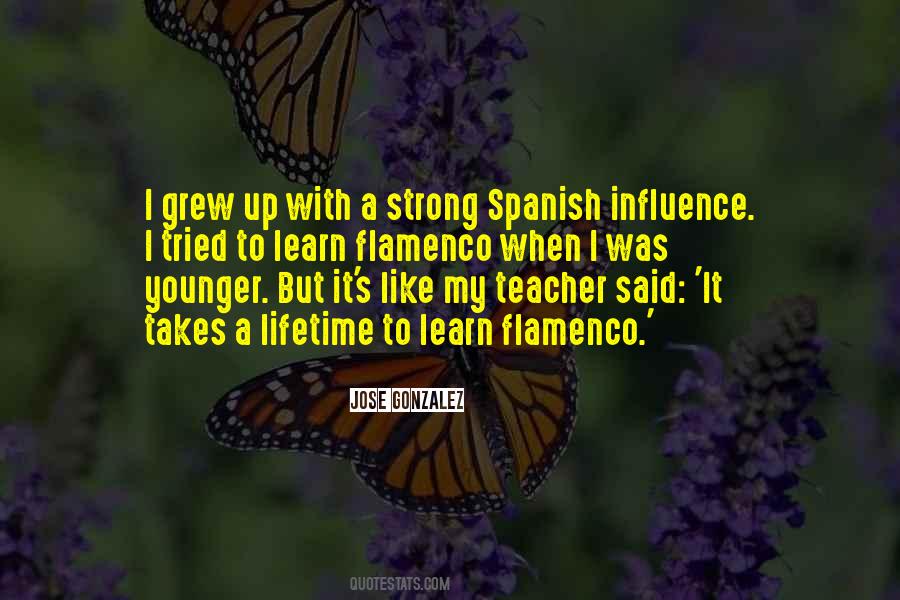 Younger Than In Spanish Quotes #617019