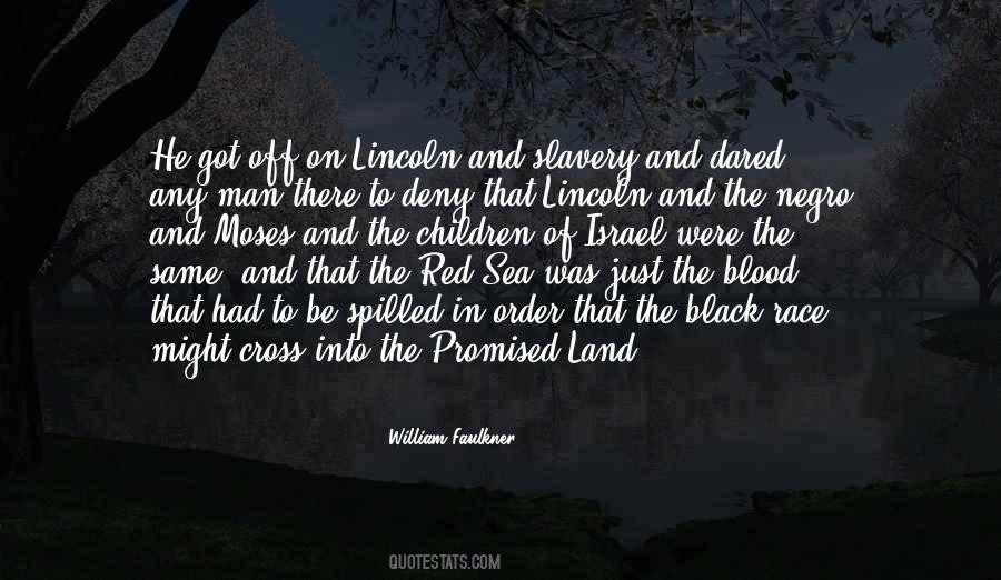 Quotes About The Promised Land #1388027