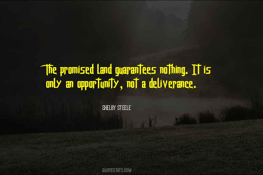 Quotes About The Promised Land #1876246