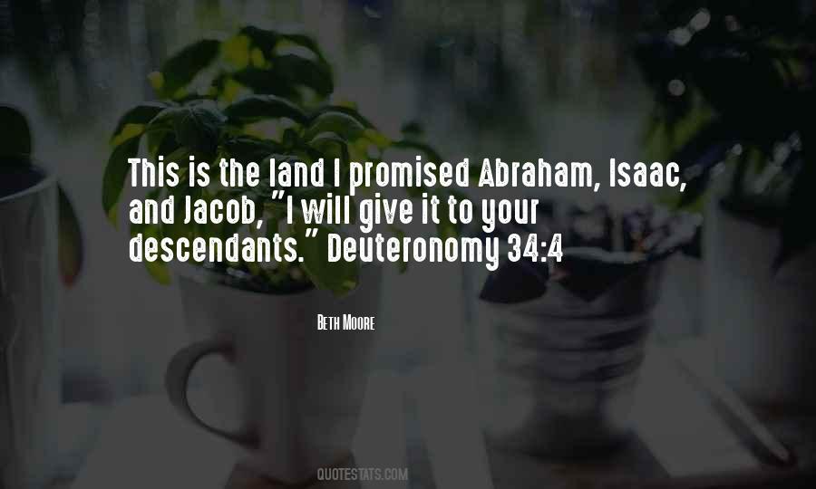 Quotes About The Promised Land #304575