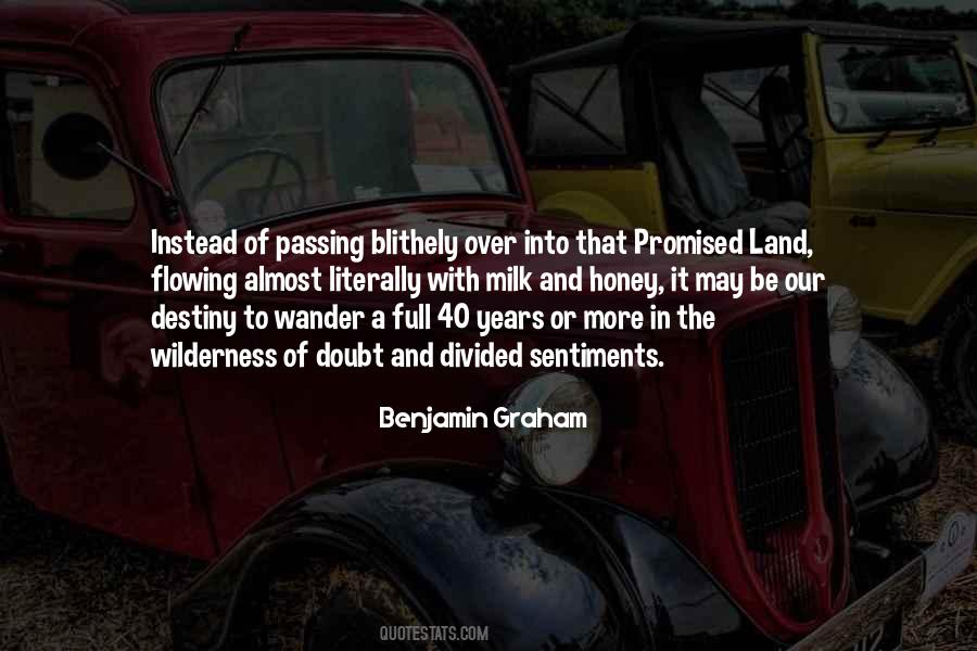 Quotes About The Promised Land #482951