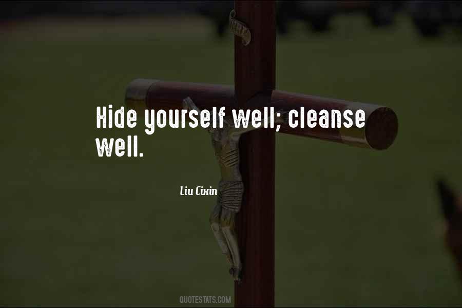 Cleanse Yourself Quotes #1007715