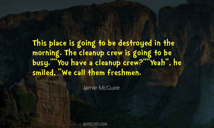 Cleanup Quotes #942643