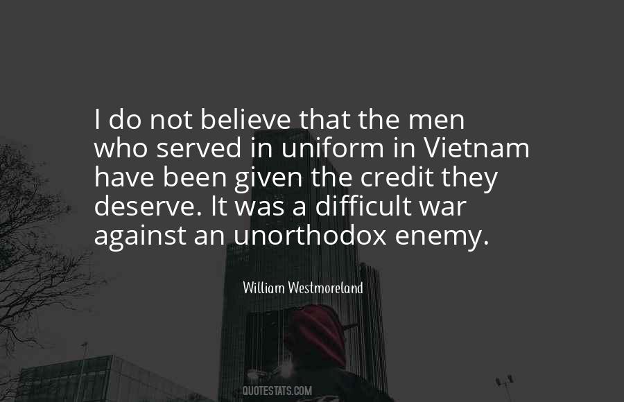 Men In Uniform Quotes #1361802