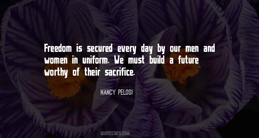 Men In Uniform Quotes #1743442