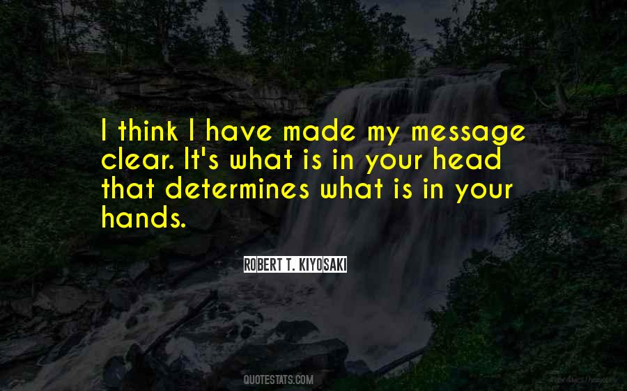 Clear My Head Quotes #1760766
