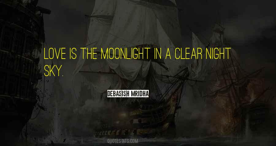 Clear Night Sky Quotes #684976