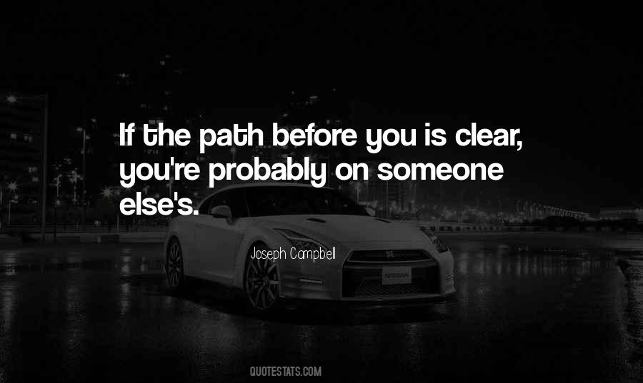 Clear Path Quotes #563043