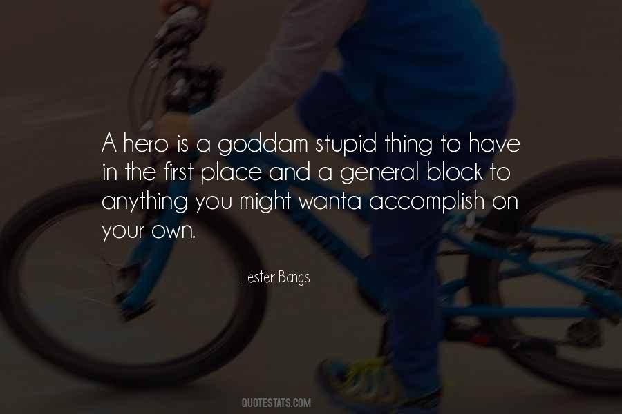 Quotes About Lester #271869 Quotes About Lester #271869
