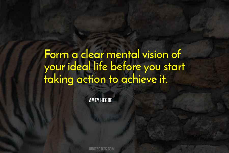 Clear Your Vision Quotes #1655611