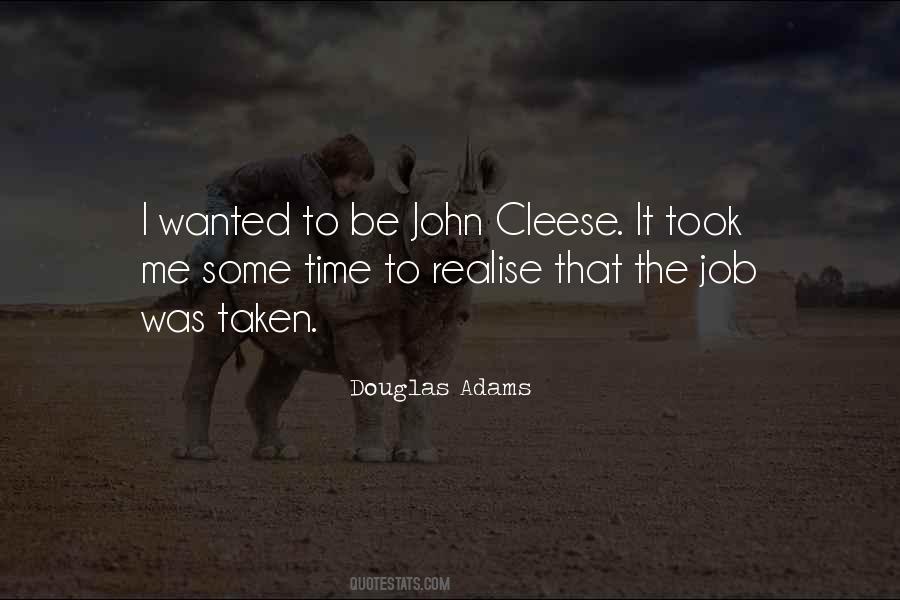 Cleese Quotes #1659947