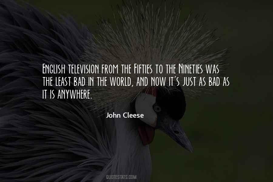 Cleese Quotes #206821