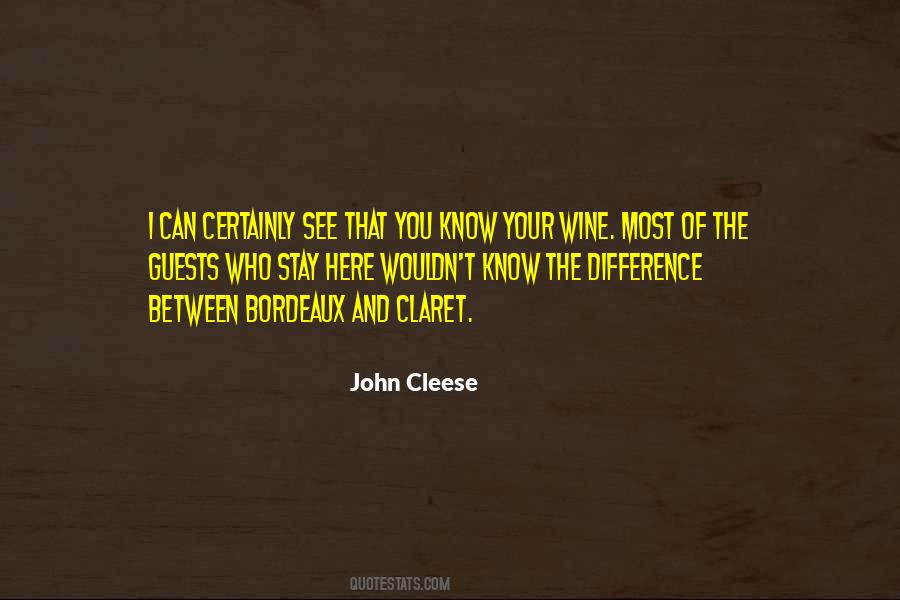 Cleese Quotes #330282