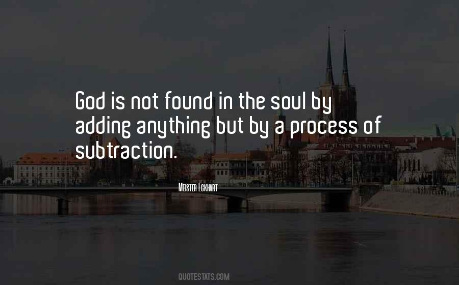 Process Of God Quotes #883502
