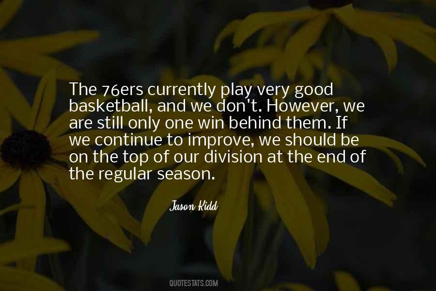 End Of Basketball Season Quotes #957451