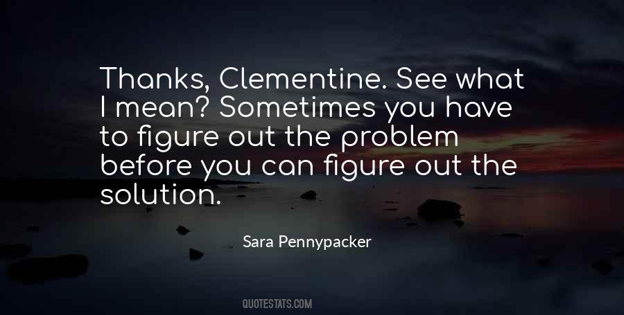 Clementine Quotes #1094065