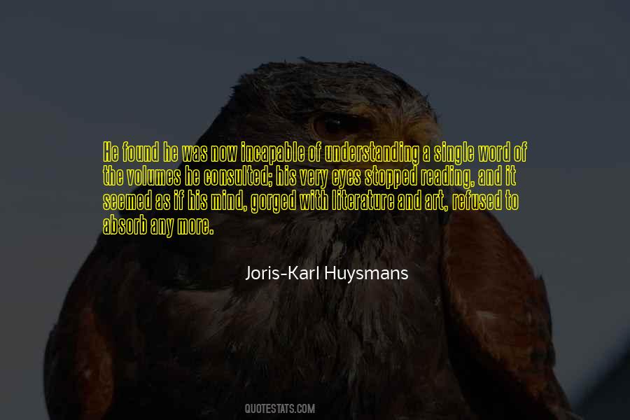 Karl Huysmans Quotes #1111001