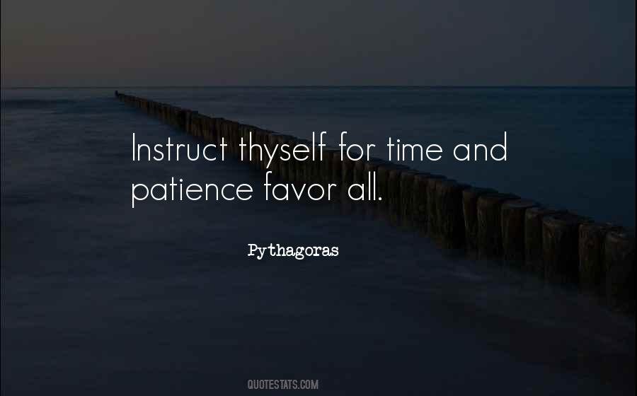 Time Patience Quotes #167411