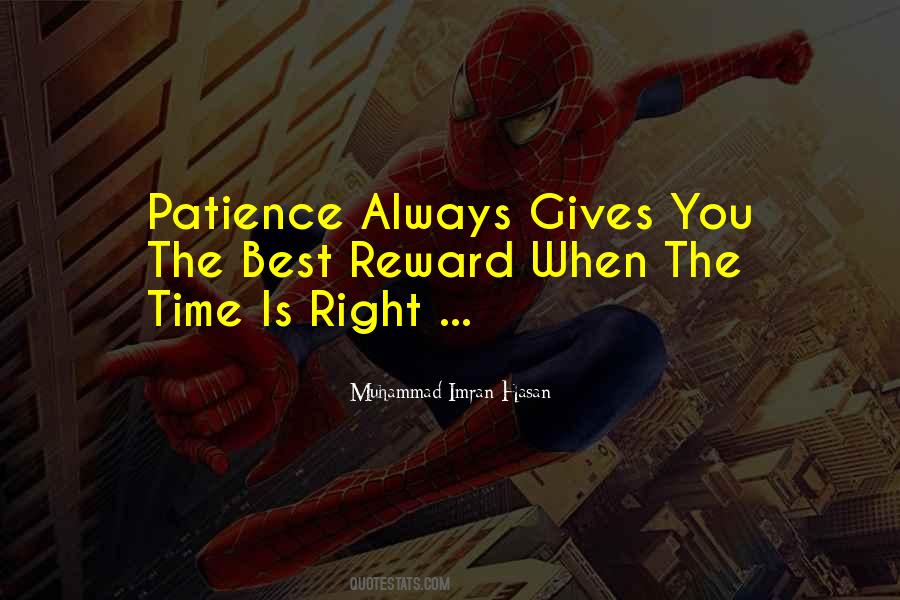 Time Patience Quotes #424578