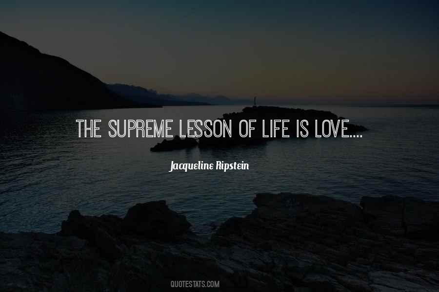 Quotes About Lesson Of Life #1612663