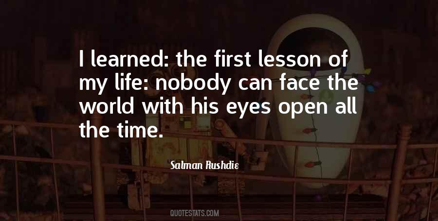 Quotes About Lesson Of Life #462131