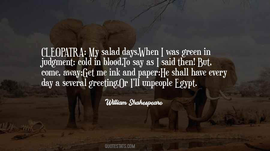 Cleopatra's Quotes #1100898