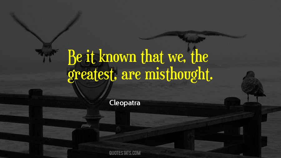 Cleopatra's Quotes #224091