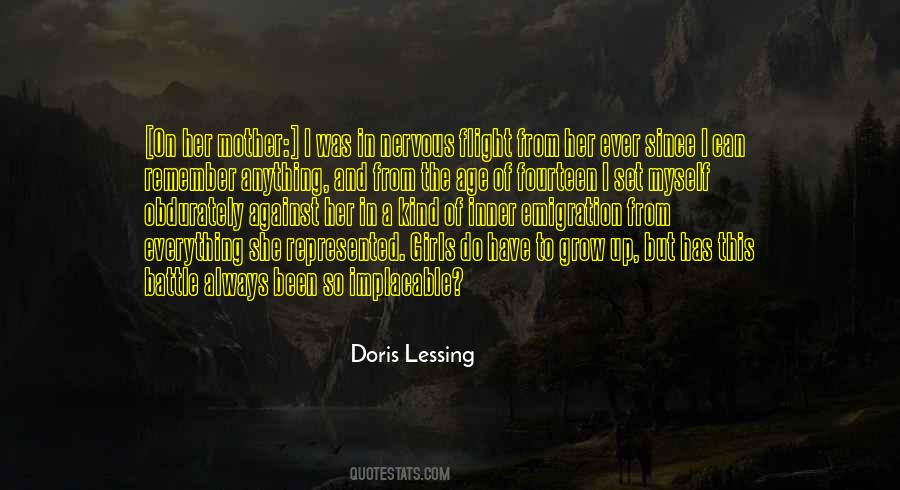 Quotes About Lessing #412957