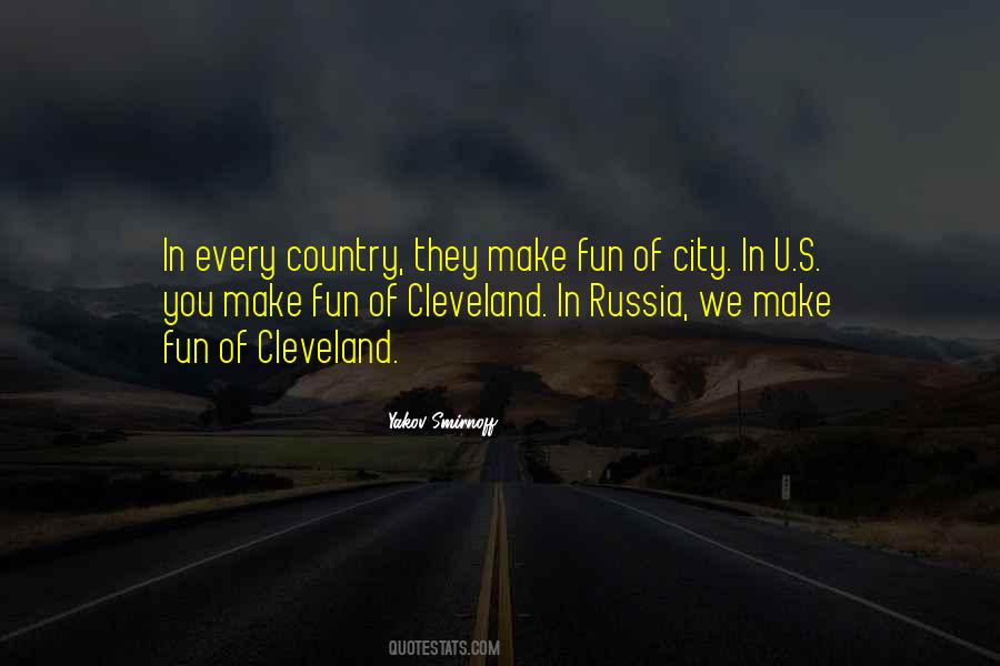 Cleveland City Quotes #505803