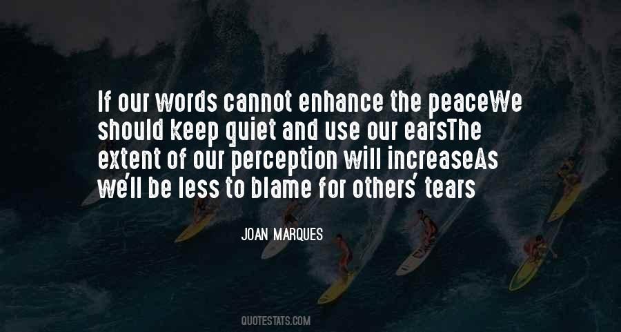 Quotes About Less Words #757200