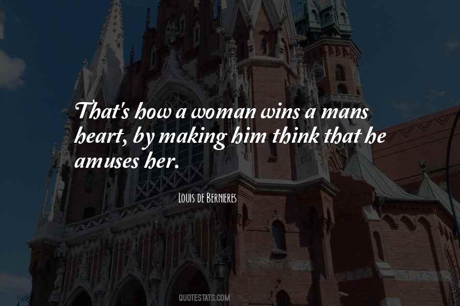 Way To A Mans Heart Quotes #1480796