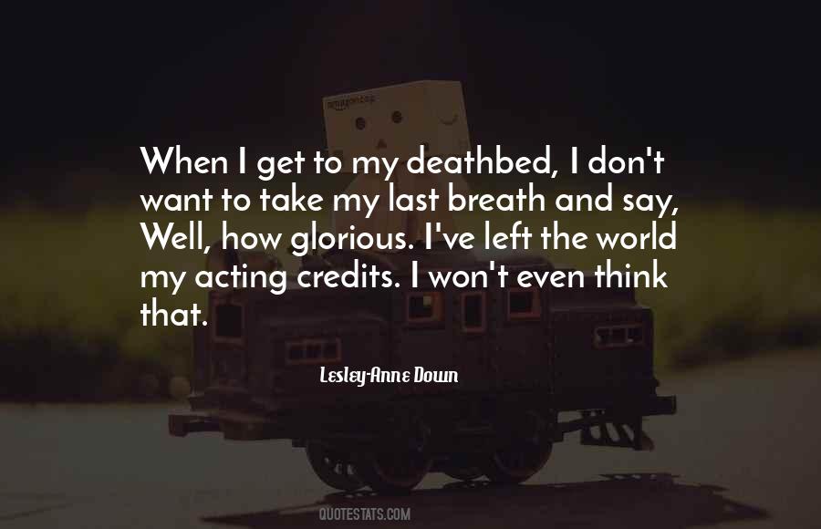 Quotes About Lesley #135442