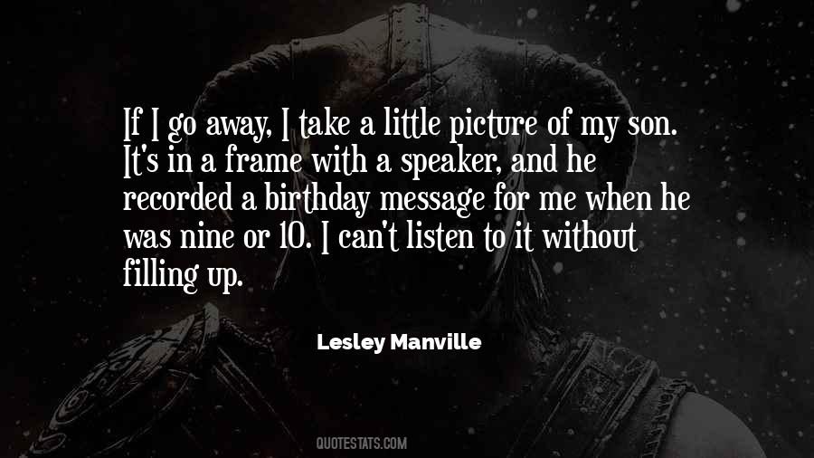 Quotes About Lesley #359200