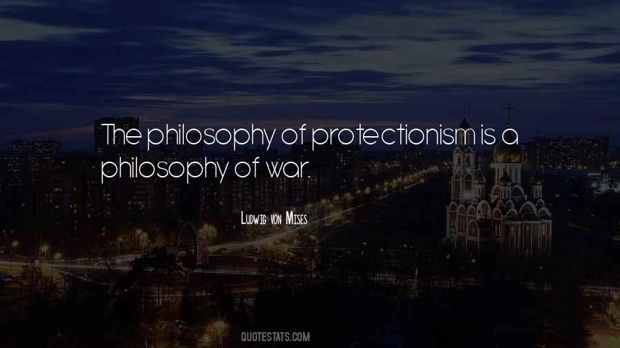 Philosophy Of War Quotes #1736089