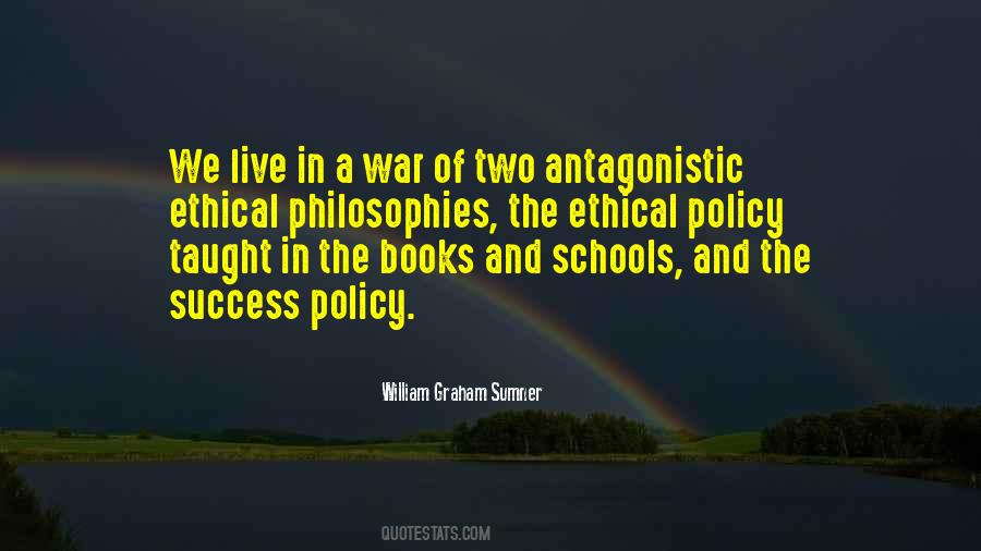 Philosophy Of War Quotes #1790514