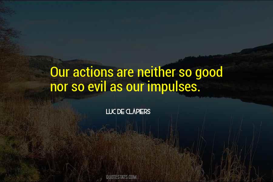 Evil Actions Quotes #1436990
