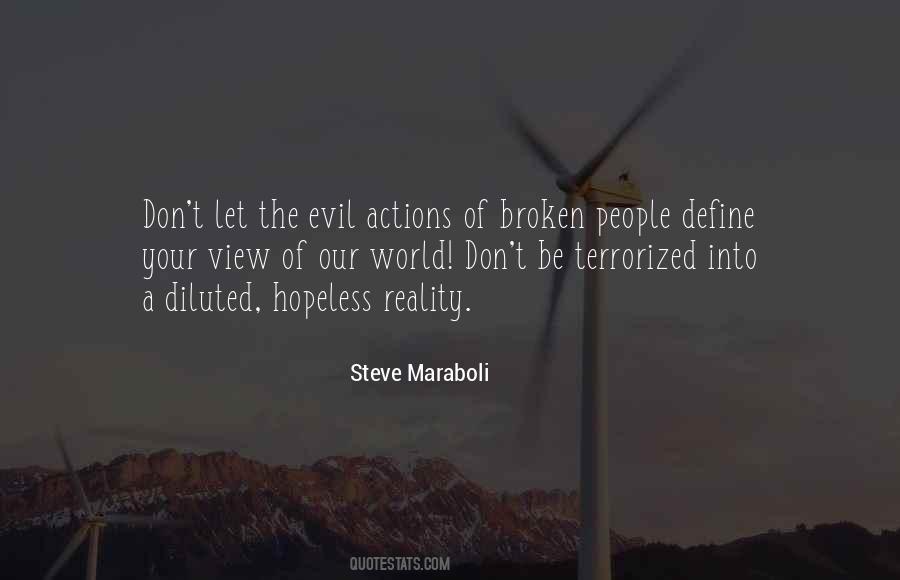 Evil Actions Quotes #441199
