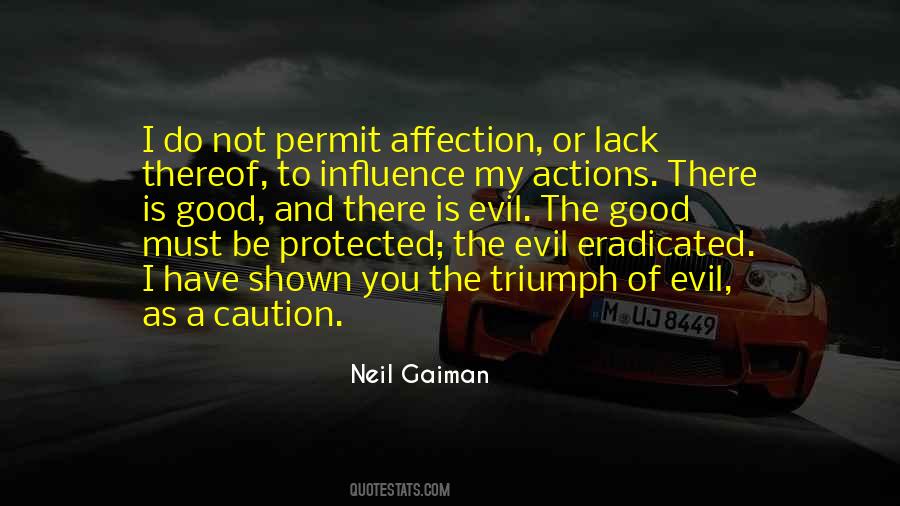 Evil Actions Quotes #508888