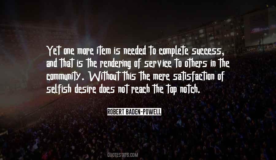 Selfish Desire Quotes #275890