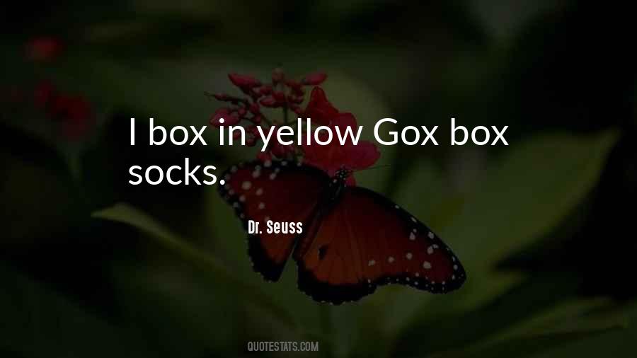 Dr Seuss Socks Quotes #408136