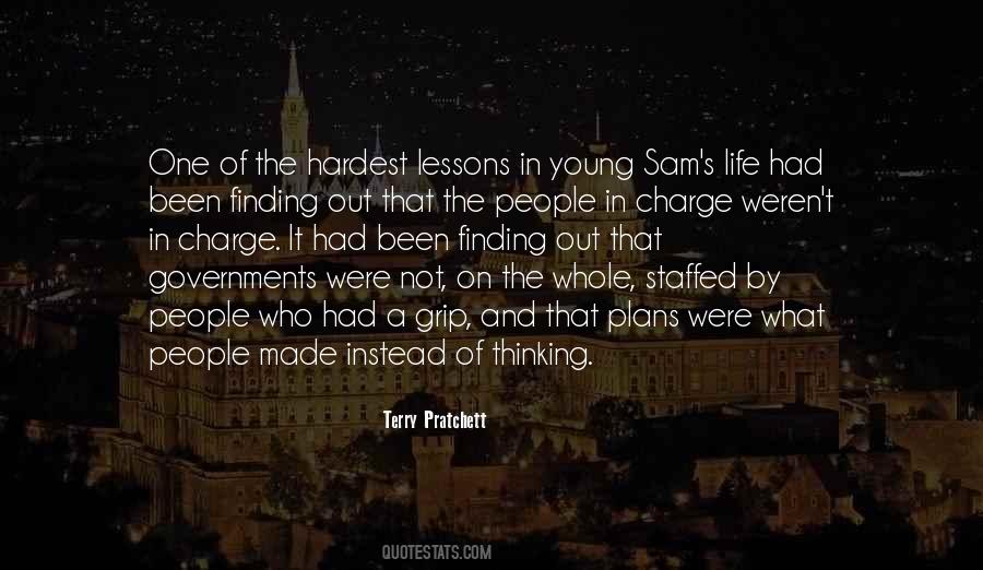 On Life And Politics Quotes #1860355