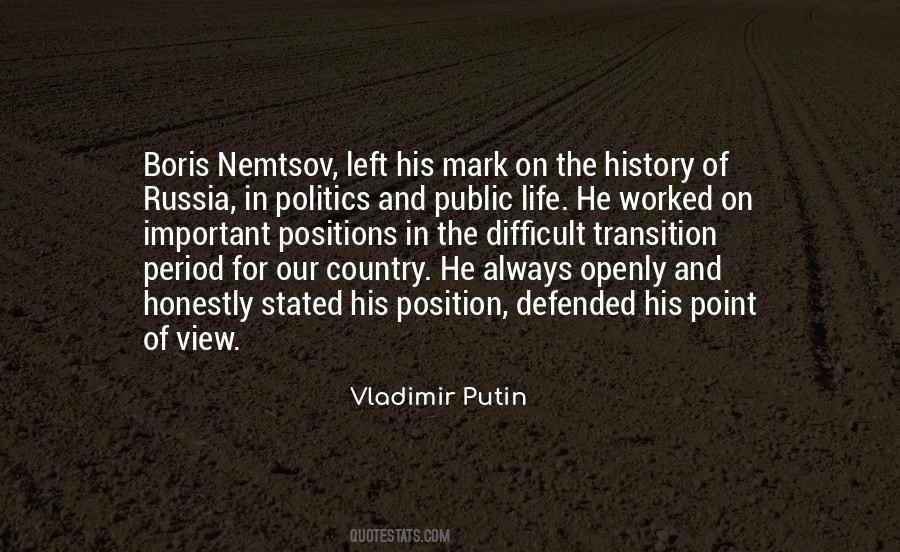 On Life And Politics Quotes #653183